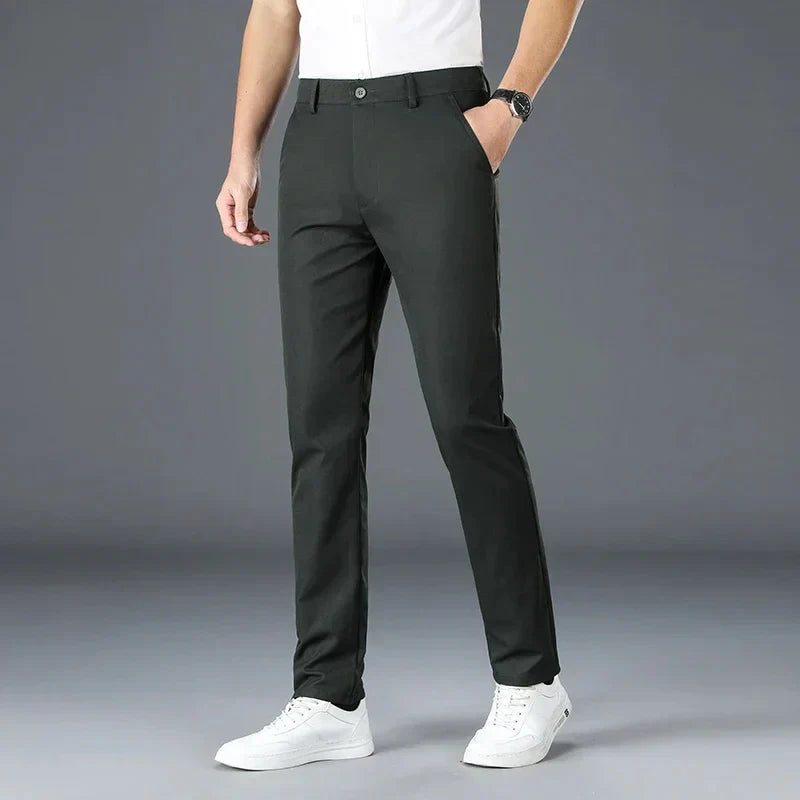 Chino - Modieuze Herenpantalon, Comfortabele Slim Fit Broek voor Elke Gelegenheid