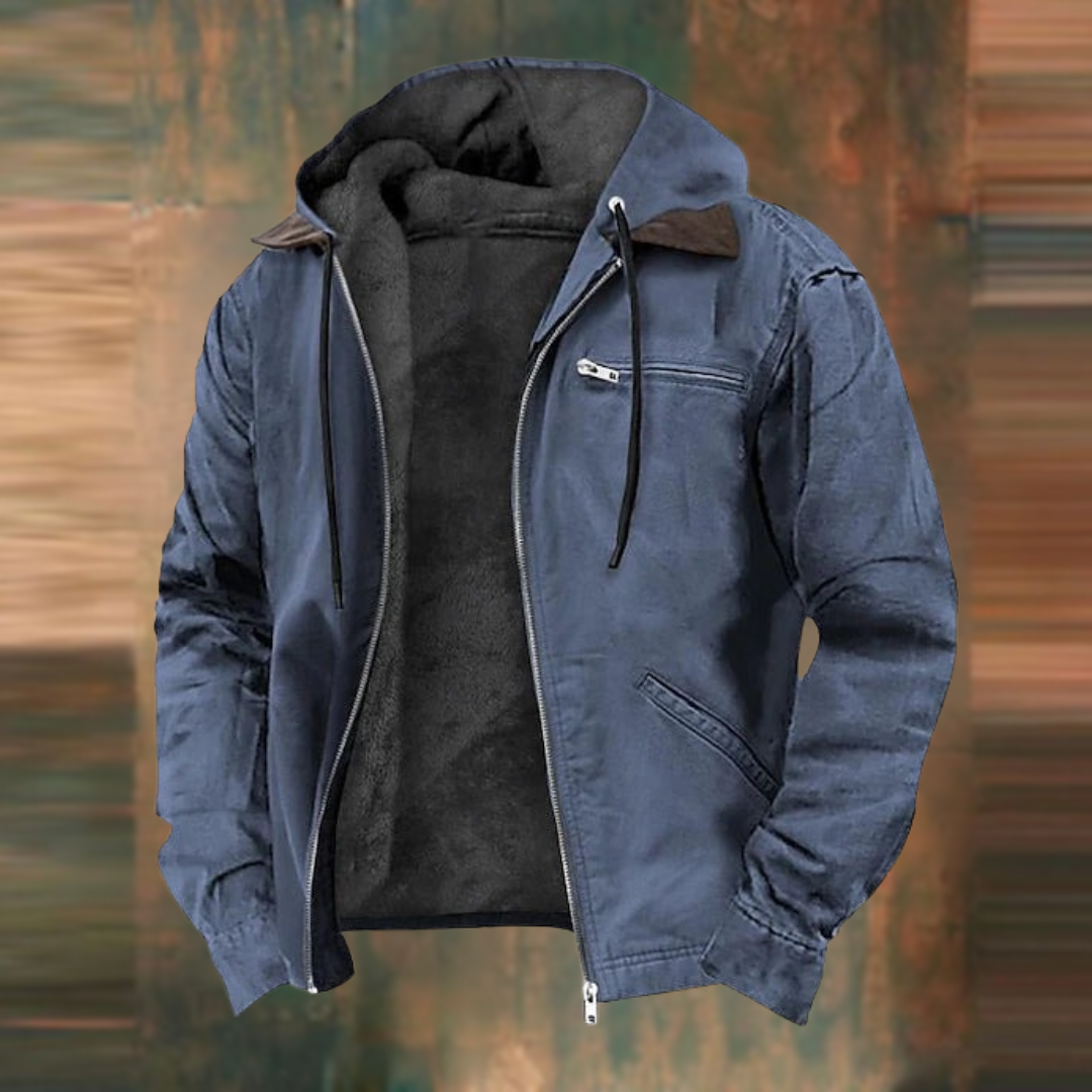 Chris - Stijlvolle Herfstjas voor Heren, Comfortabele en Warme Jas voor de Koude Dagen
