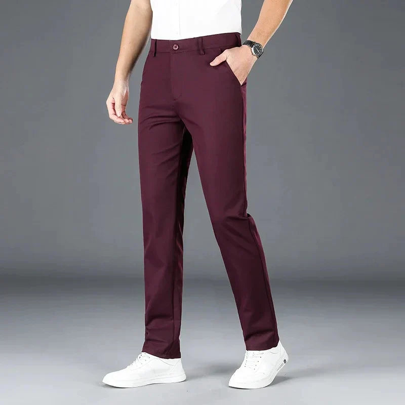 Chino - Modieuze Herenpantalon, Comfortabele Slim Fit Broek voor Elke Gelegenheid