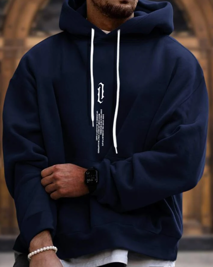 Zayd - Comfortabele en Stijlvolle Heren Hoodie