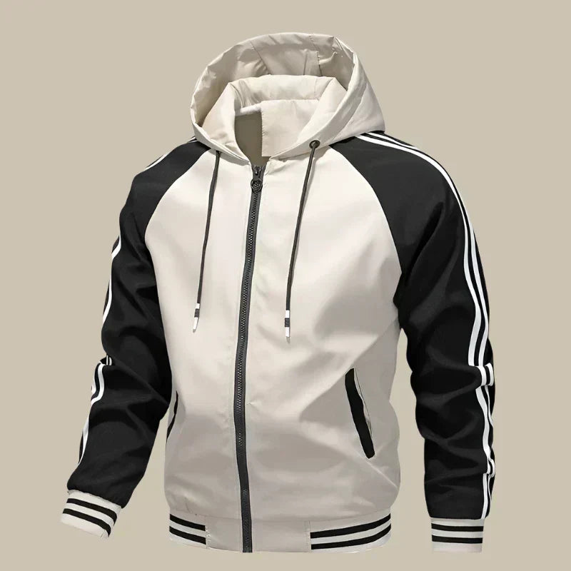 Colter - Een casual hoodie voor mannen met een rits