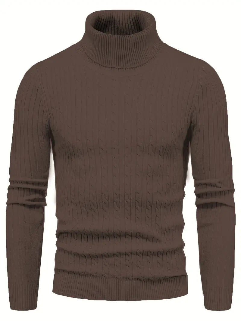 Chozen - Gebreide Coltrui voor Heren | Warme en Stijlvolle Trui voor Herfst & Winter