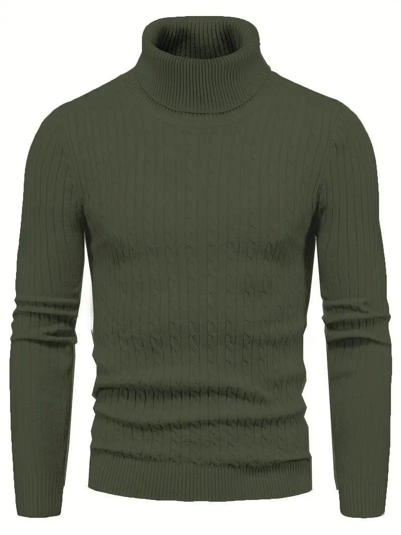 Chozen - Gebreide Coltrui voor Heren | Warme en Stijlvolle Trui voor Herfst & Winter