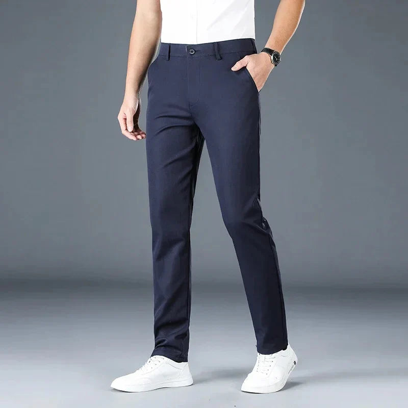 Chino - Modieuze Herenpantalon, Comfortabele Slim Fit Broek voor Elke Gelegenheid