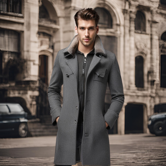 Fashionstyll | Lange Winterjas Zakelijk